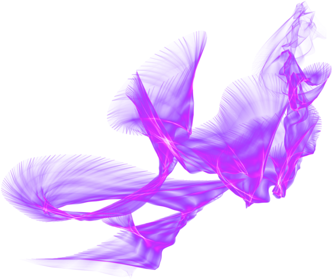 Abstract Energy Waves Purple PNG Image