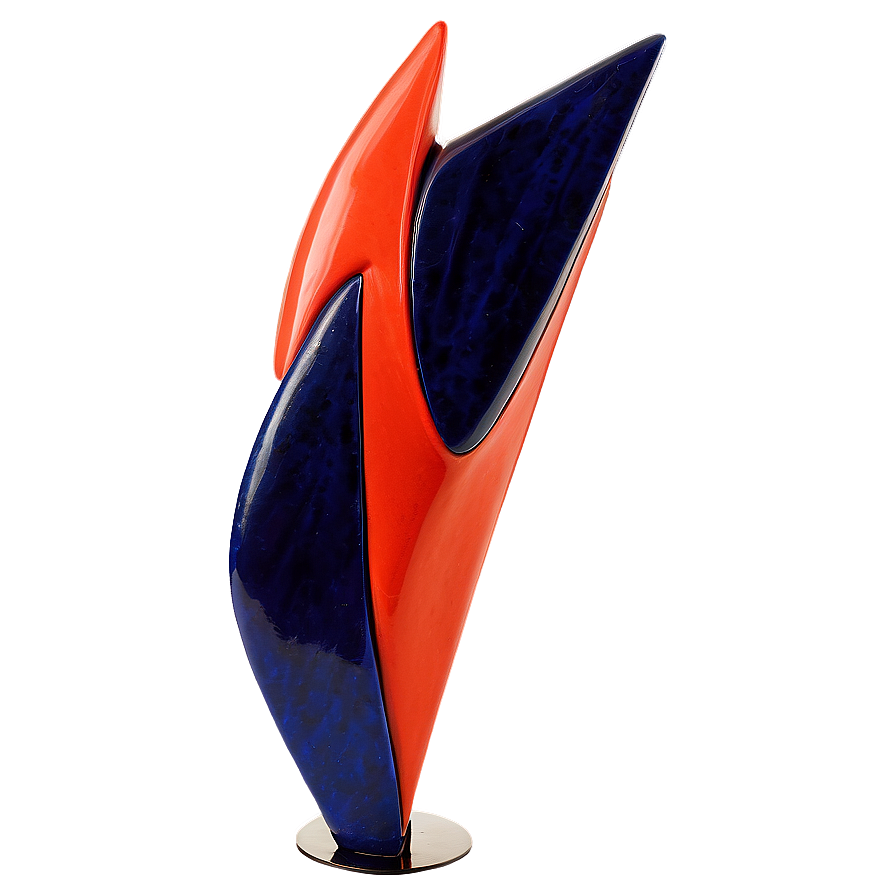 Abstract Expressionist Sculpture Png Qtf PNG Image