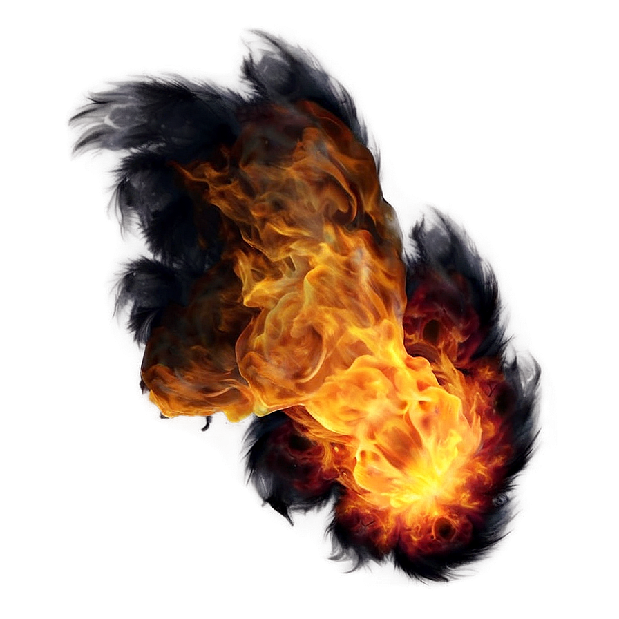 Abstract Fire Overlay Png Cke39 PNG Image