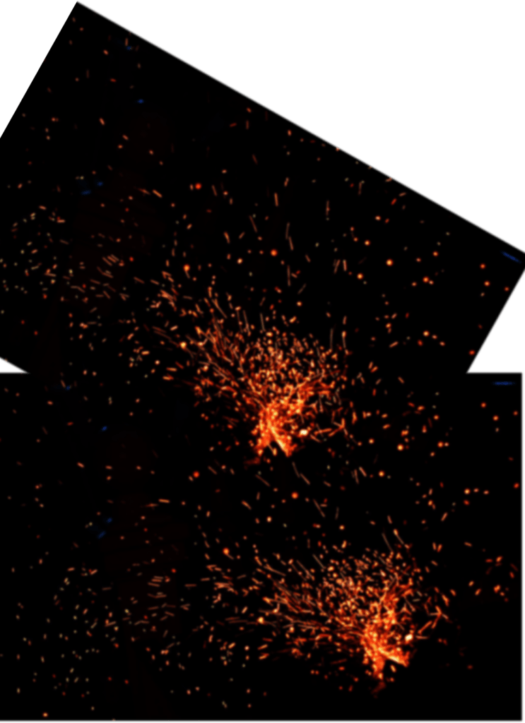 Abstract Firework Explosion PNG Image