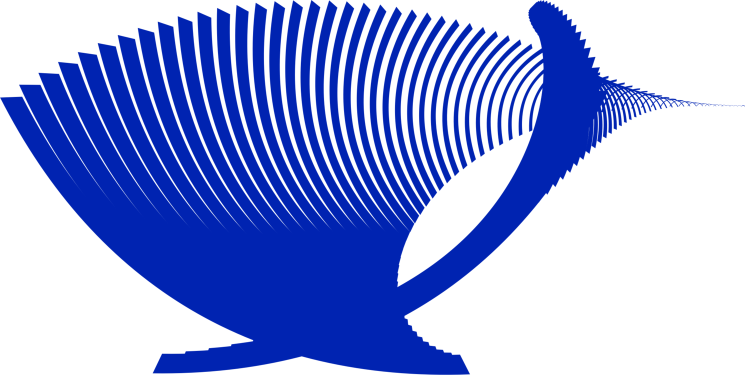 Abstract Fish Silhouette PNG Image