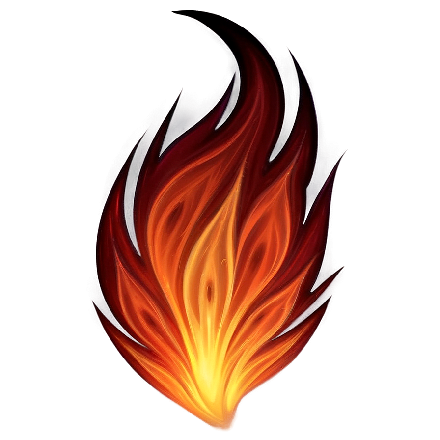 Abstract Flame Art Png 05042024 PNG Image