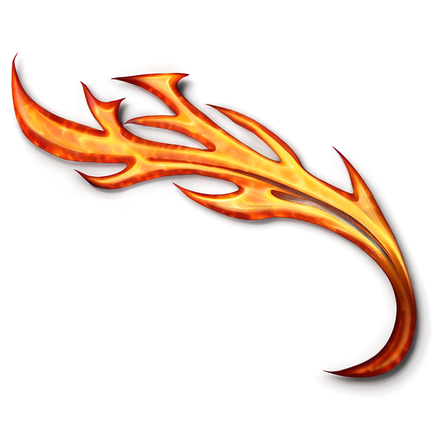 Abstract Flame Art Png 93 PNG Image