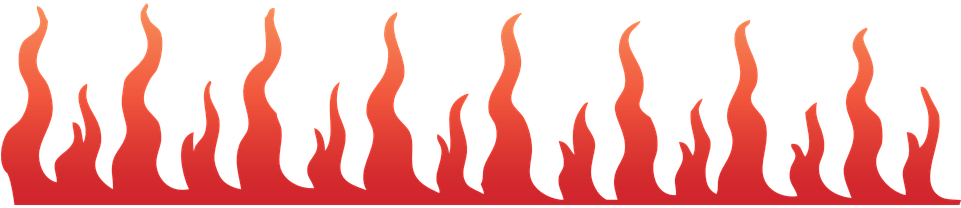 Abstract Flame Pattern Vector PNG Image