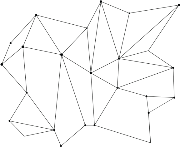 Abstract Geometric Line Art PNG Image