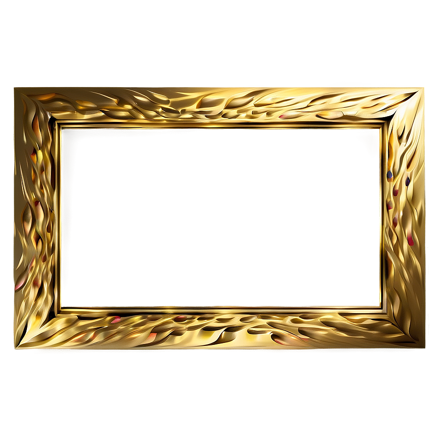 Abstract Gold Frame Png 52 PNG Image