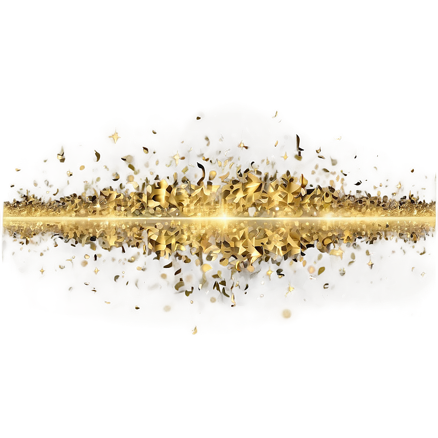 Abstract Gold Sparkle Png 06122024 PNG Image