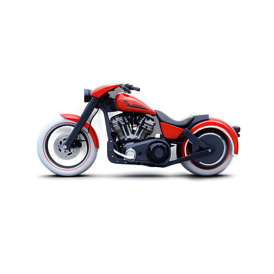 Abstract Harley Bike Concept Png 06252024 PNG Image