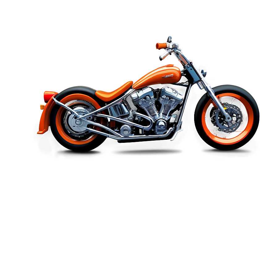 Abstract Harley Bike Concept Png 06252024 PNG Image