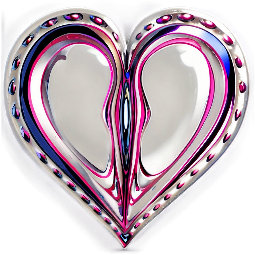 Abstract Heart Art Png Uwr PNG Image