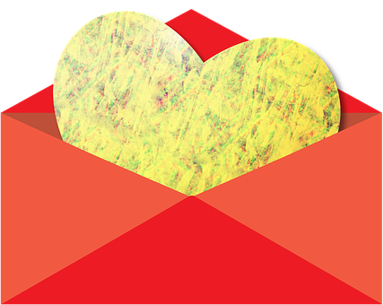 Abstract Heart Artwork PNG Image