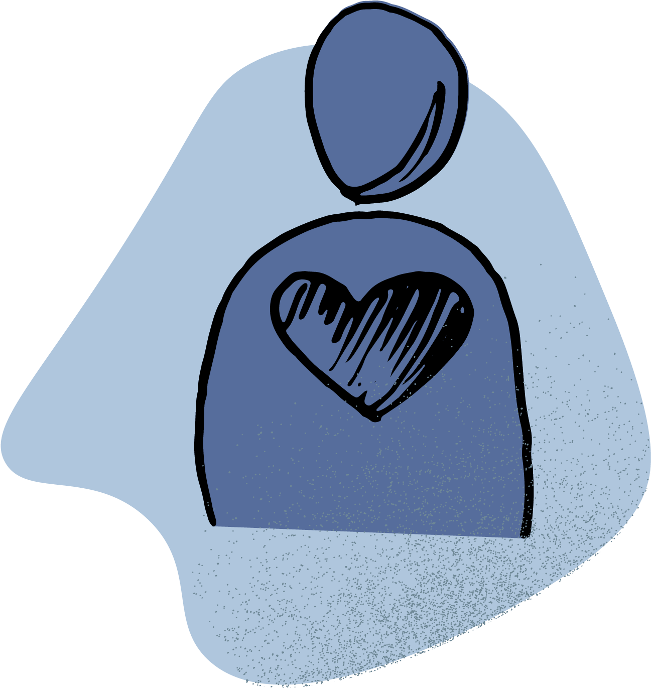 Abstract Heart Icon Artwork PNG Image