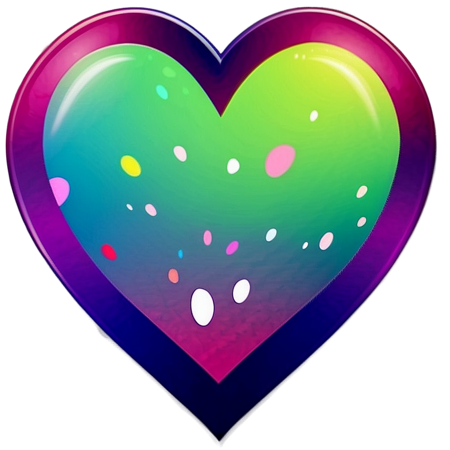 Abstract Heart Shape Png 05252024 PNG Image