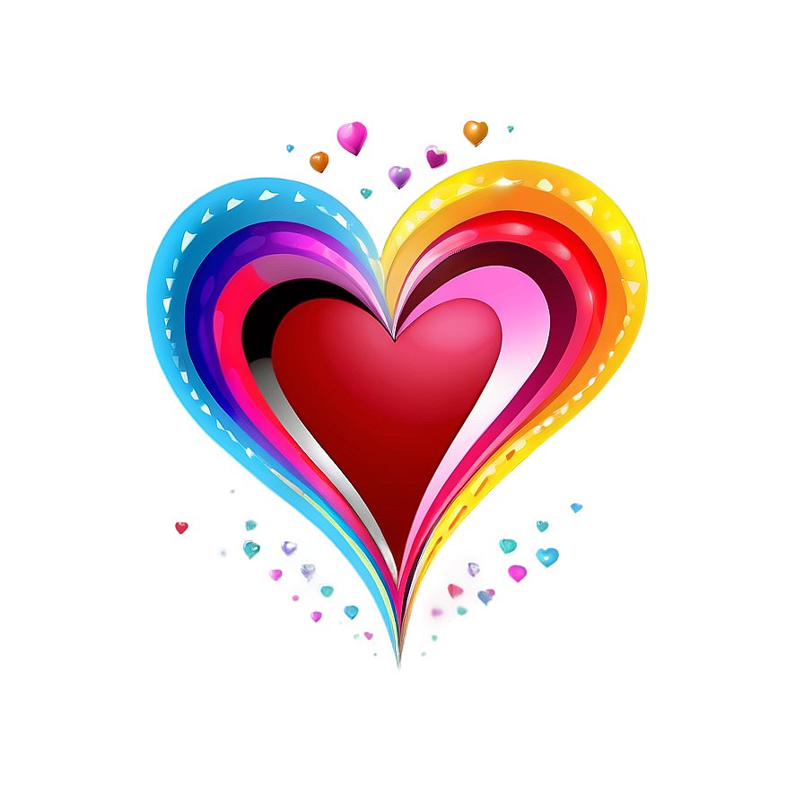 Abstract Heart Shape Png 56 PNG Image