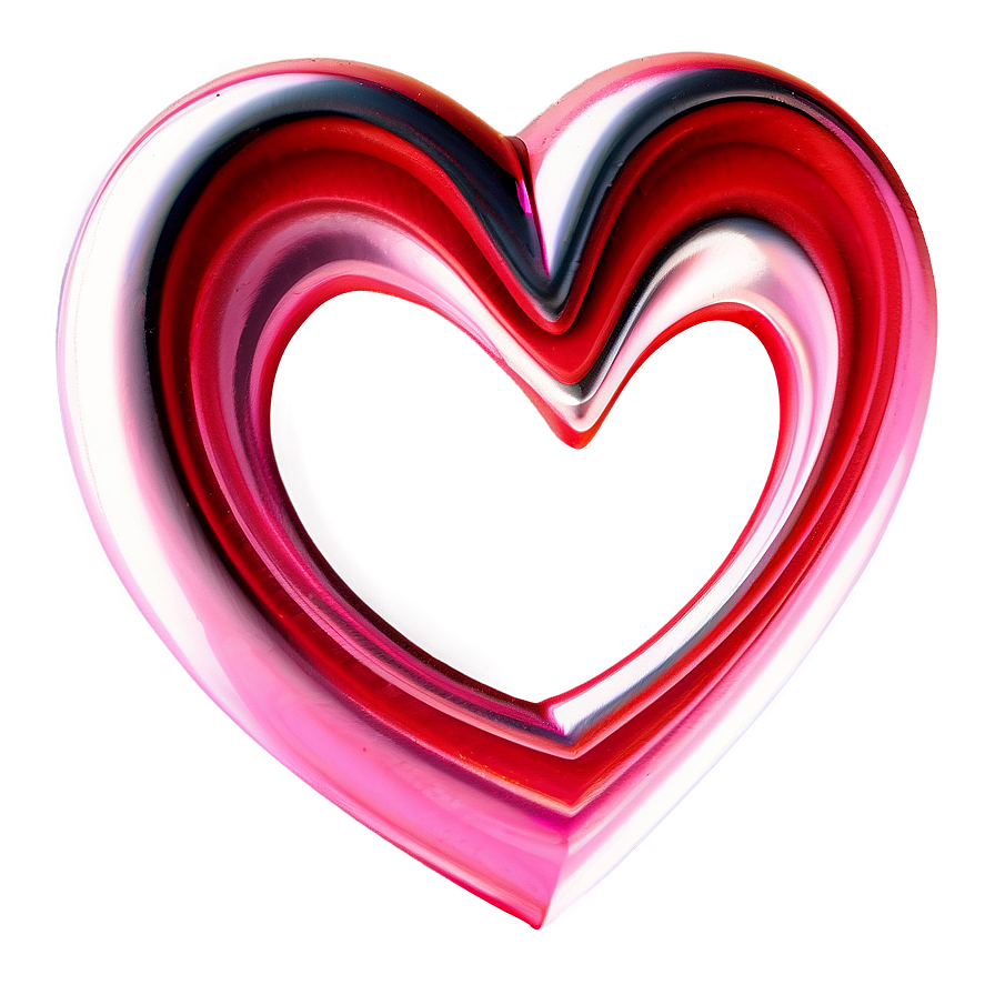 Abstract Heart Shape Png Jpo PNG Image