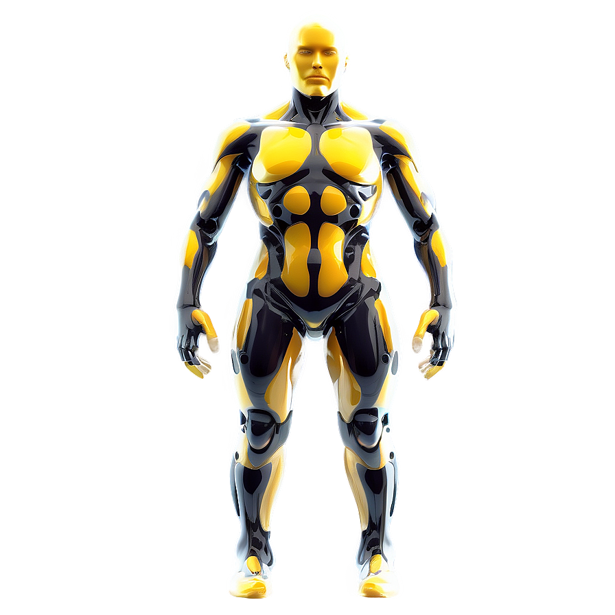 Abstract Humanoid Figure Png Qpo23 PNG Image