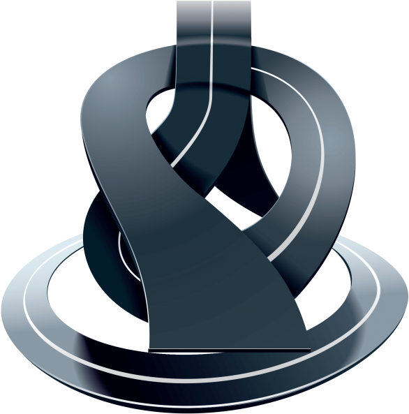 Abstract Infinity Loop Design PNG Image