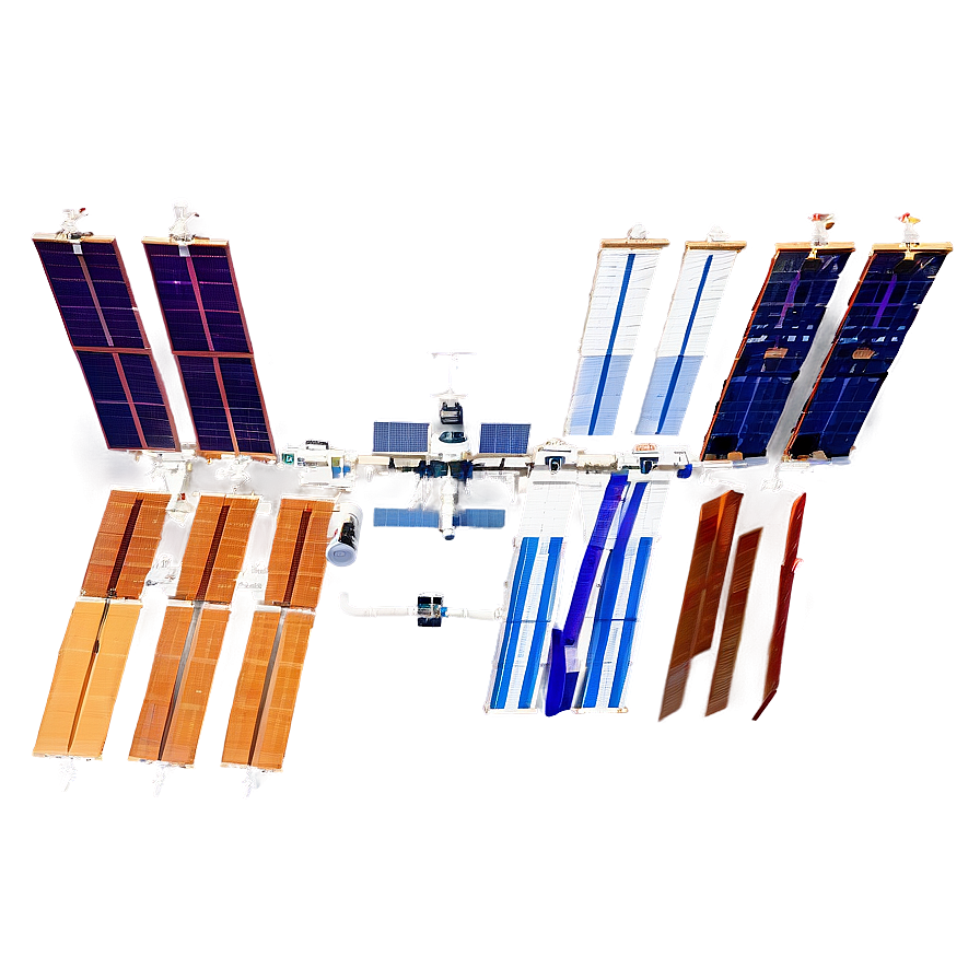 Abstract Iss In Space Art Png Xgg45 PNG Image