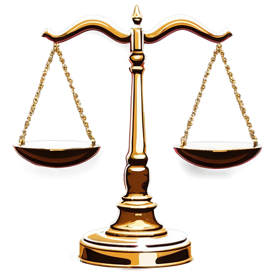 Abstract Justice Scale Png 06132024 PNG Image