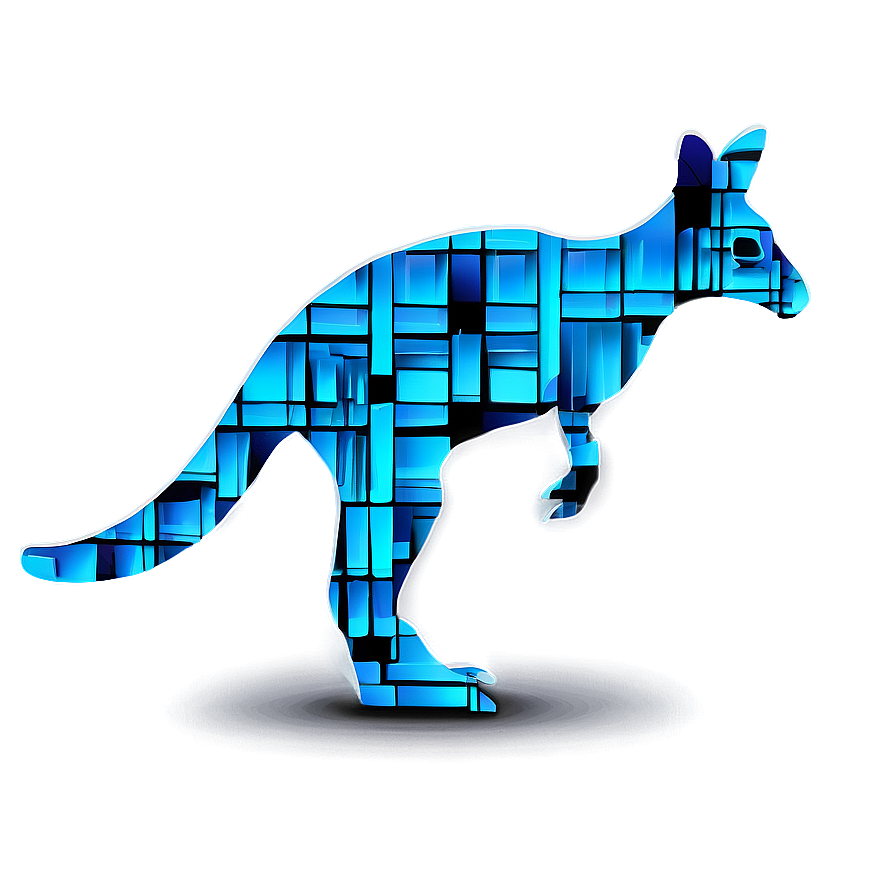 Abstract Kangaroo Png Wmn60 PNG Image