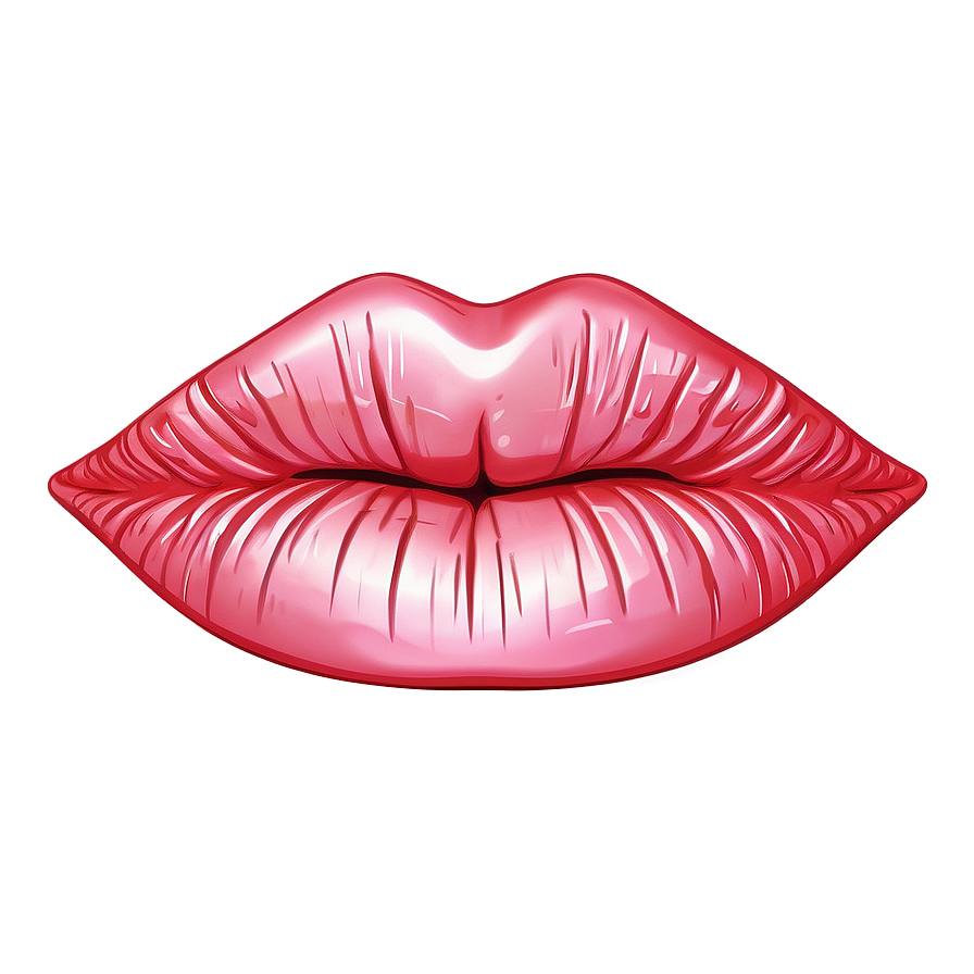 Abstract Kissy Lips Png 06292024 PNG Image