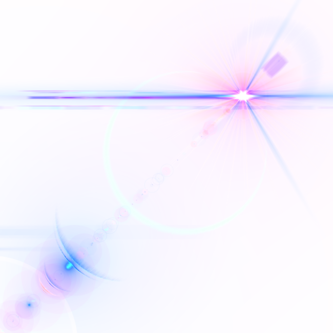 Abstract Lens Flare Art PNG Image