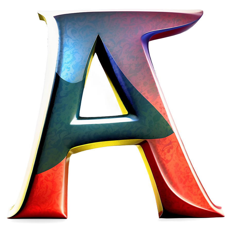 Abstract Letter A Design Png 9 PNG Image