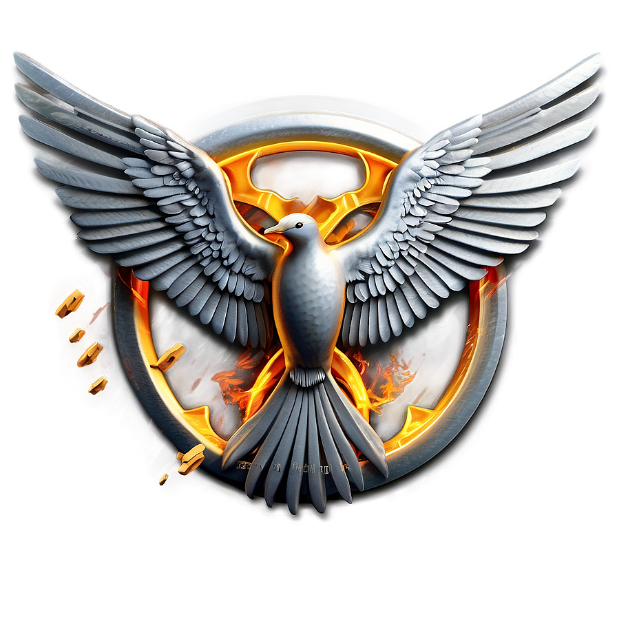 Abstract Mockingjay Artwork Png 06242024 PNG Image