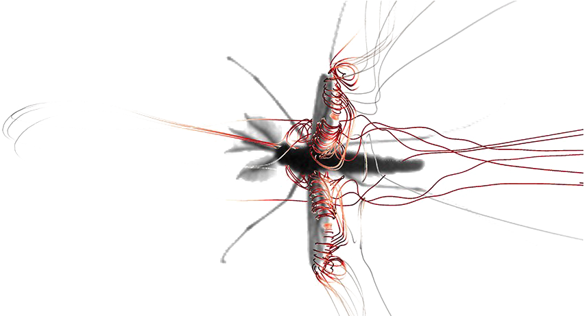 Abstract Mosquito Artwork PNG Image