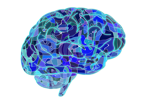 Abstract Neural Network Brain Illustration PNG Image