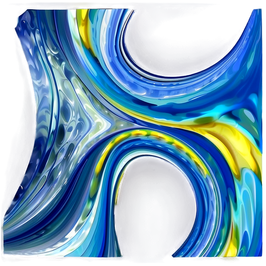 Abstract Ocean Wave Pattern Png Jcu PNG Image