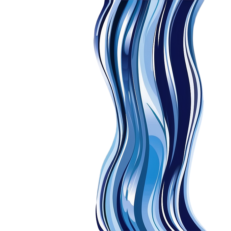 Abstract Ocean Waves Png Pjf PNG Image