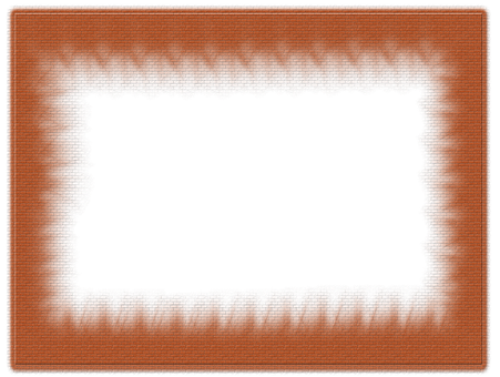 Abstract Orange Black Frame PNG Image