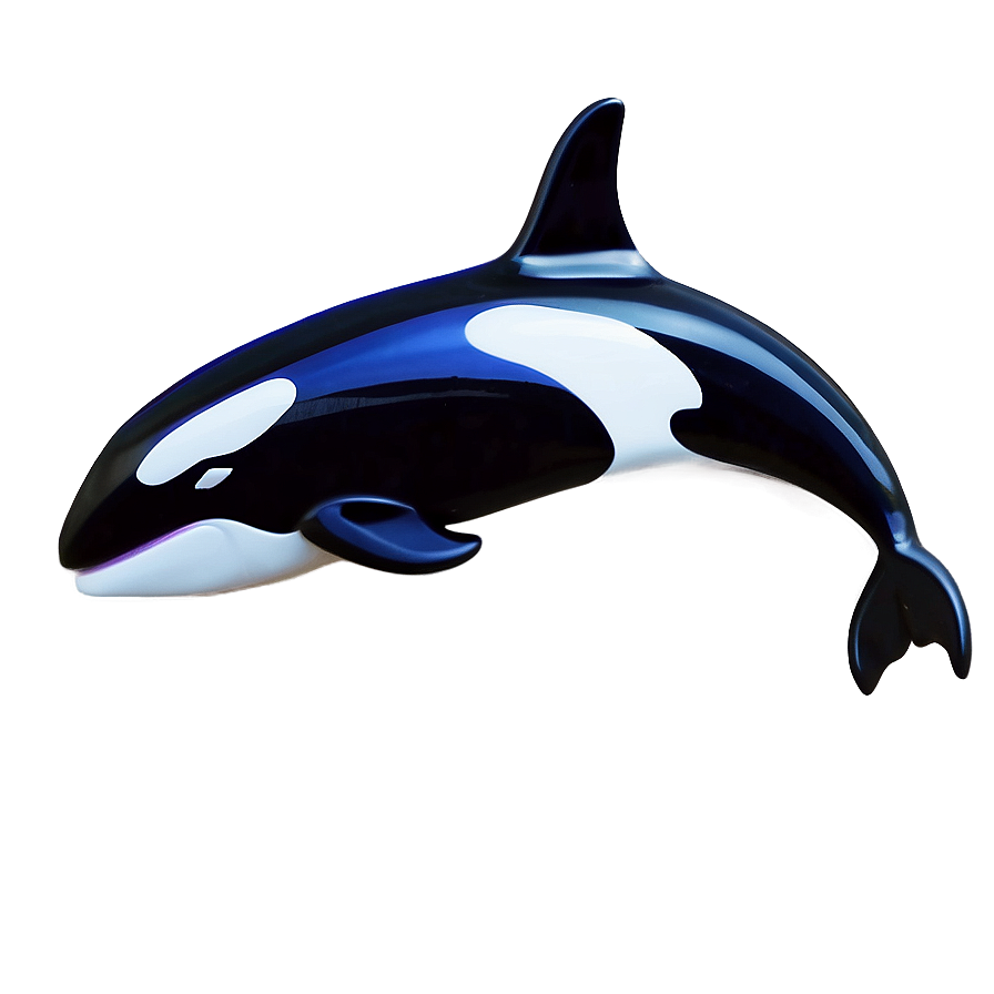 Abstract Orca Whale Art Png 06292024 PNG Image