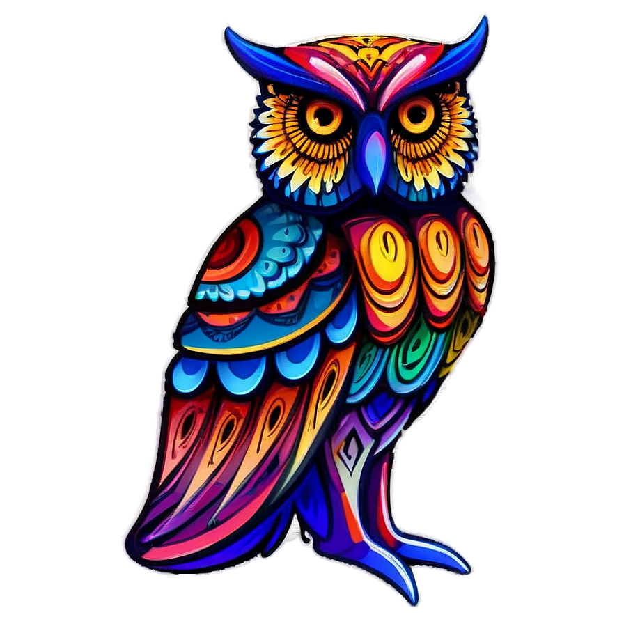 Abstract Owl Png Xhl PNG Image