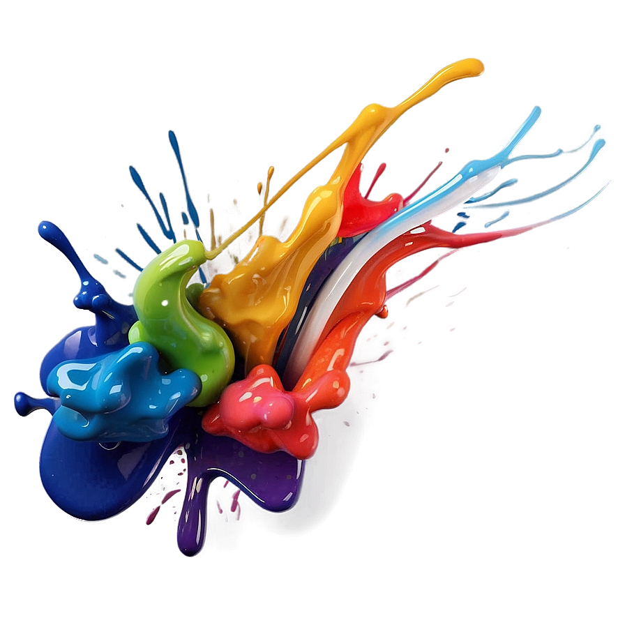 Abstract Paint Art Png Kqq PNG Image