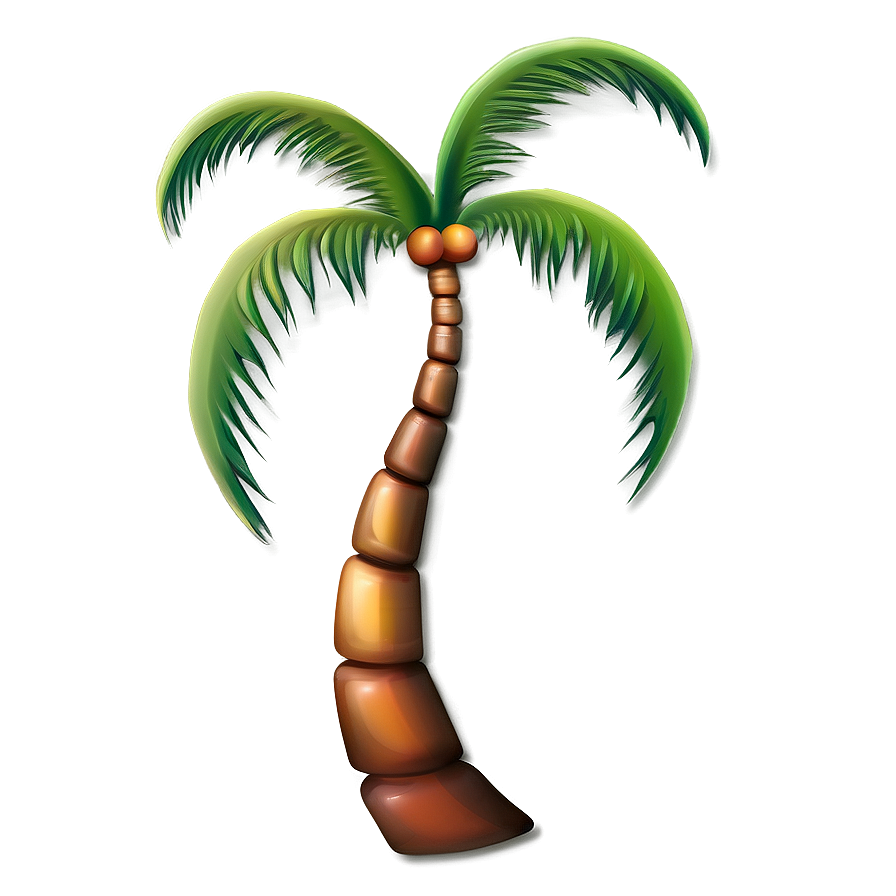 Abstract Palm Tree Emoji Png 06272024 PNG Image