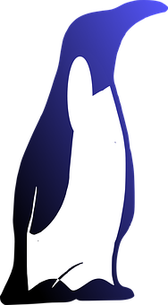 Abstract Penguin Graphic PNG Image