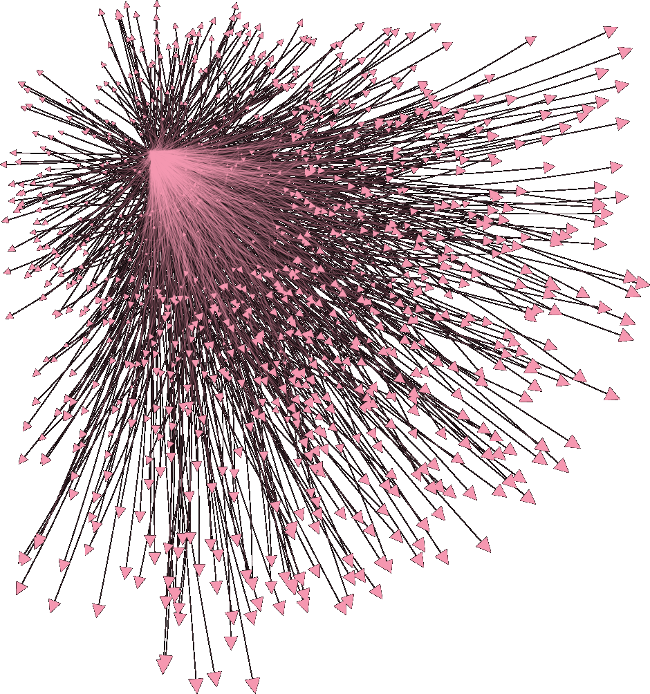 Abstract Pink Particle Explosion PNG Image