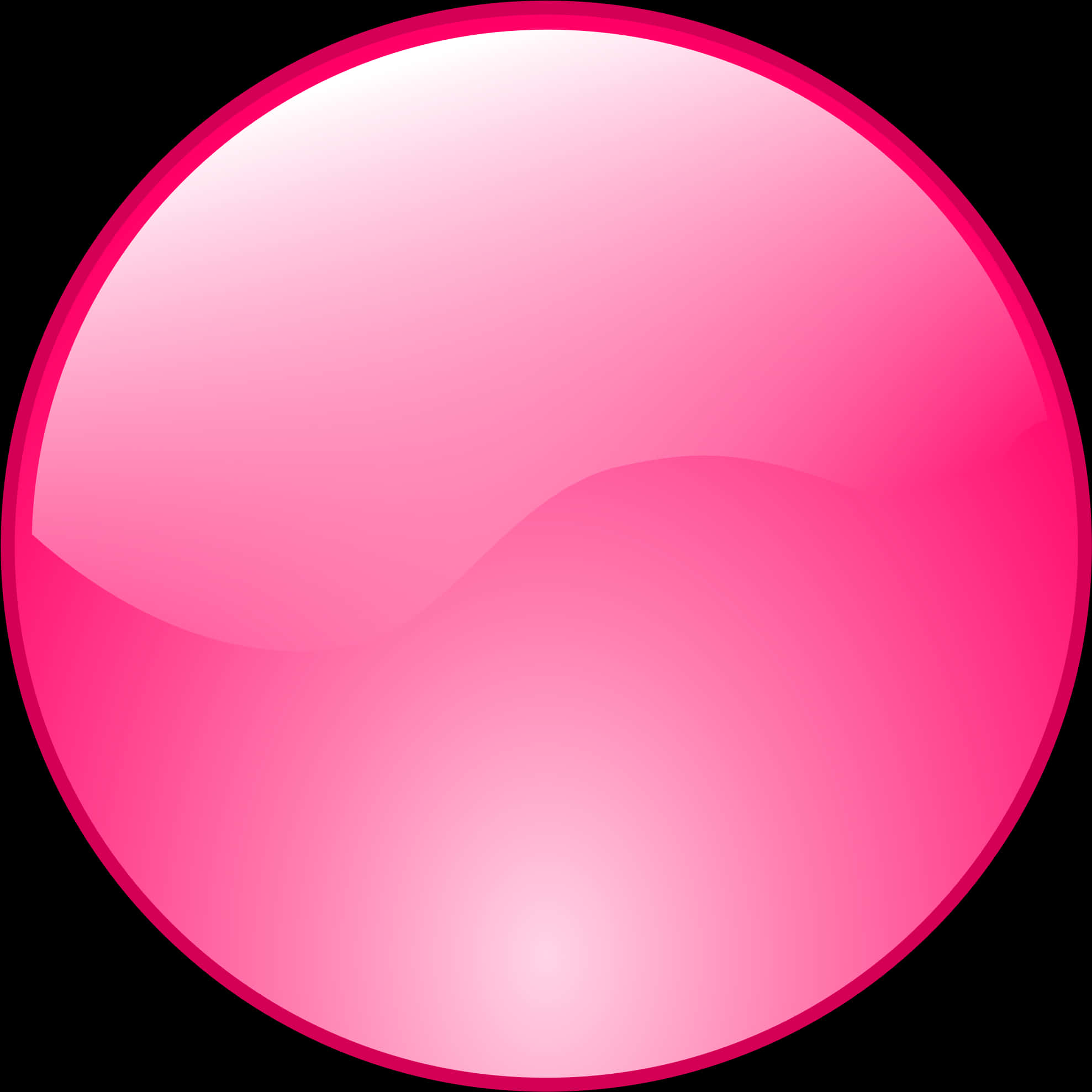 Abstract Pink Sphere Graphic PNG Image