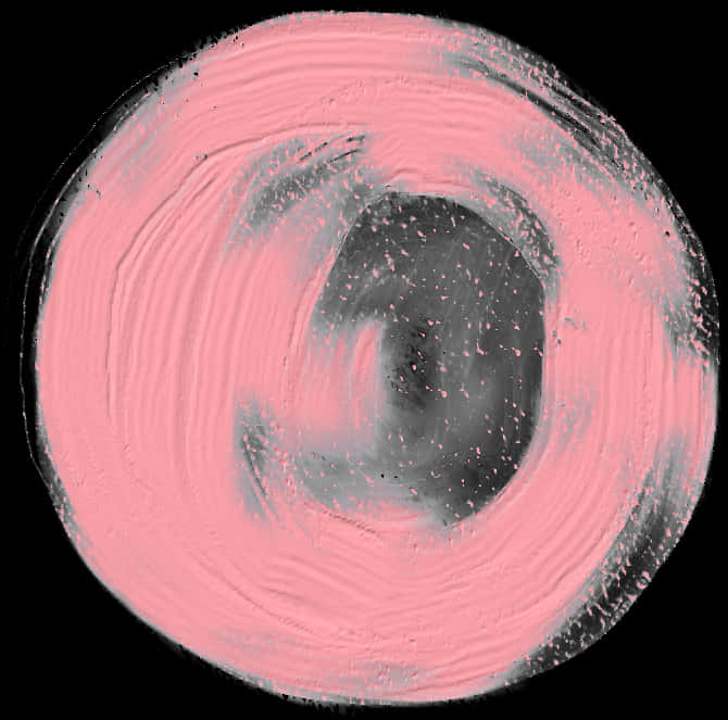 Abstract Pink Swirl Pattern PNG Image