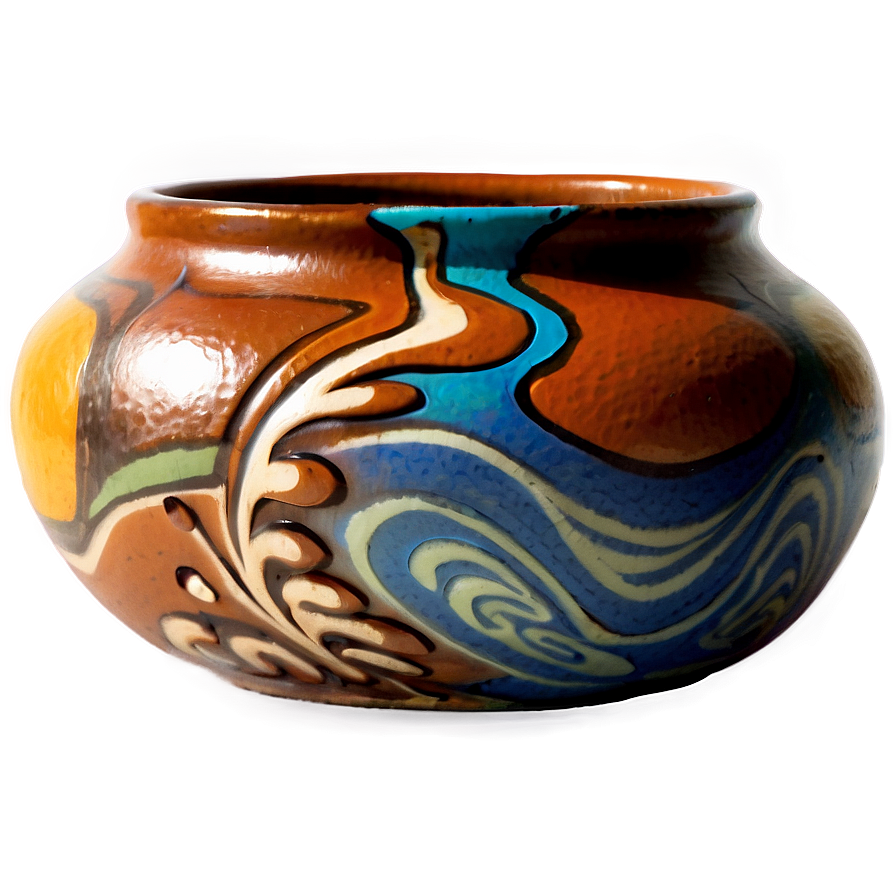 Abstract Pottery Art Png 06132024 PNG Image