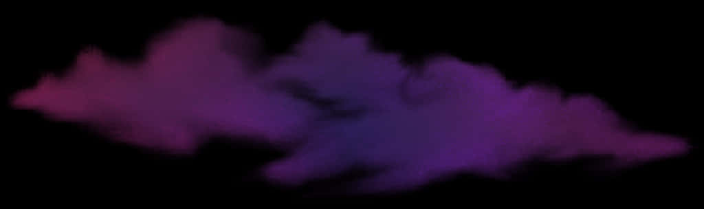 Abstract Purple Haze Clouds PNG Image