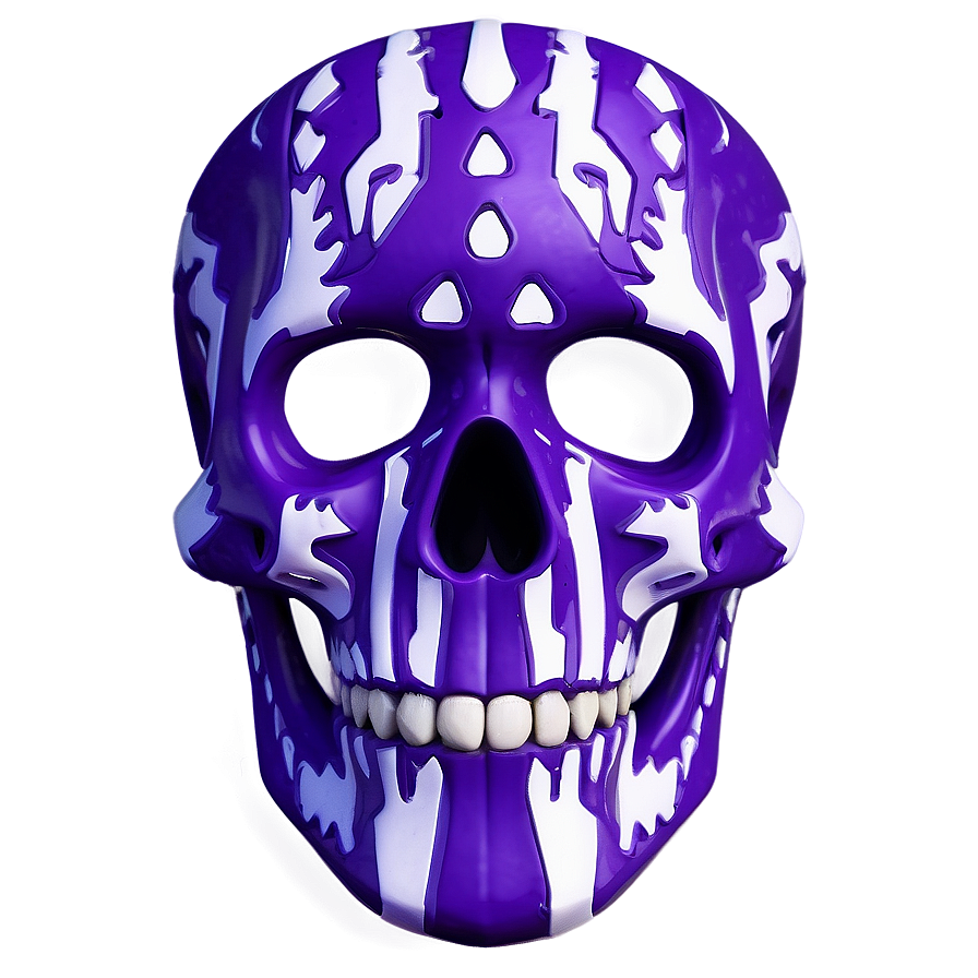 Abstract Purple Skull Trooper Design Png 59 PNG Image