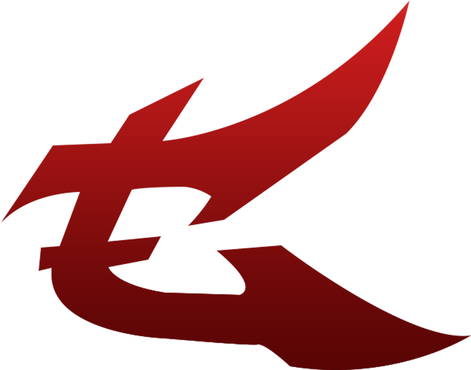 Abstract Red Eagle Logo PNG Image