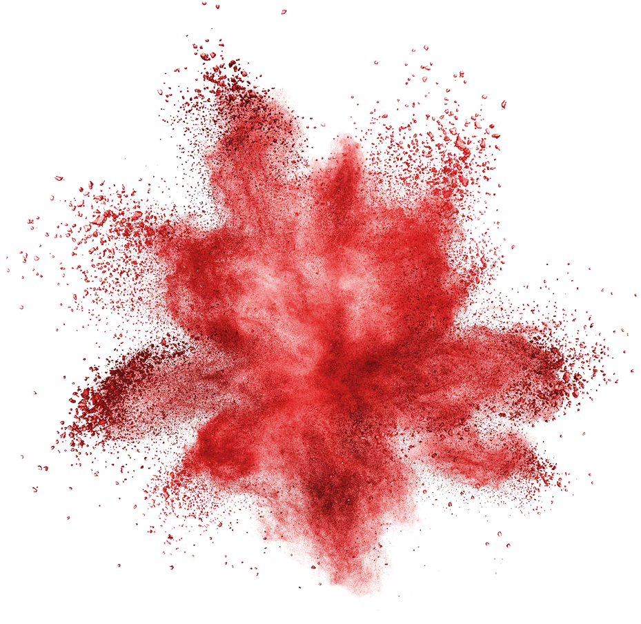 Abstract Red Explosionon Gray Background PNG Image