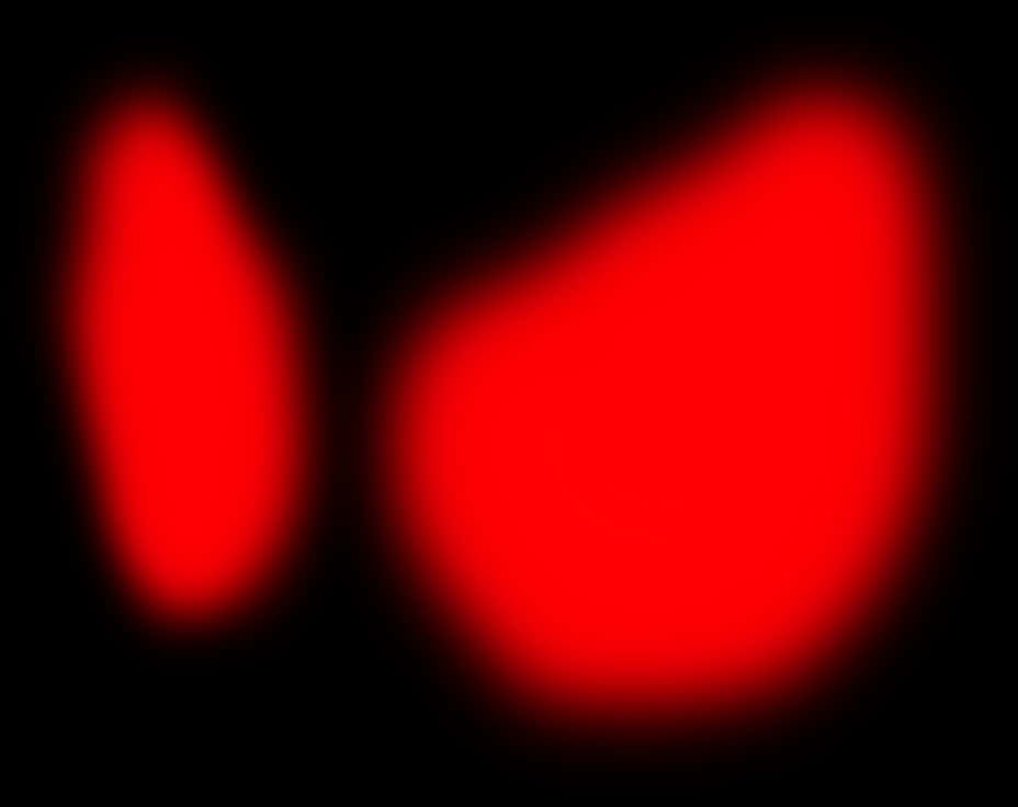 Abstract Red Eyes Glow PNG Image