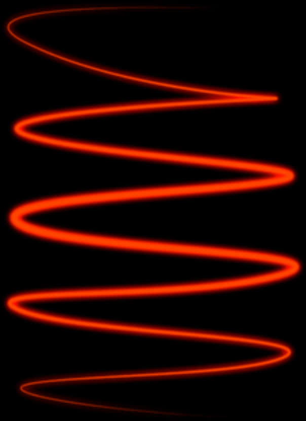 Abstract Red Light Swirls PNG Image