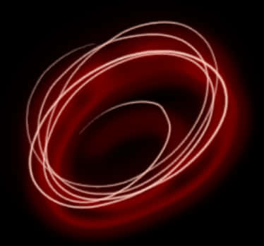 Abstract Red Swirl Light Effect PNG Image