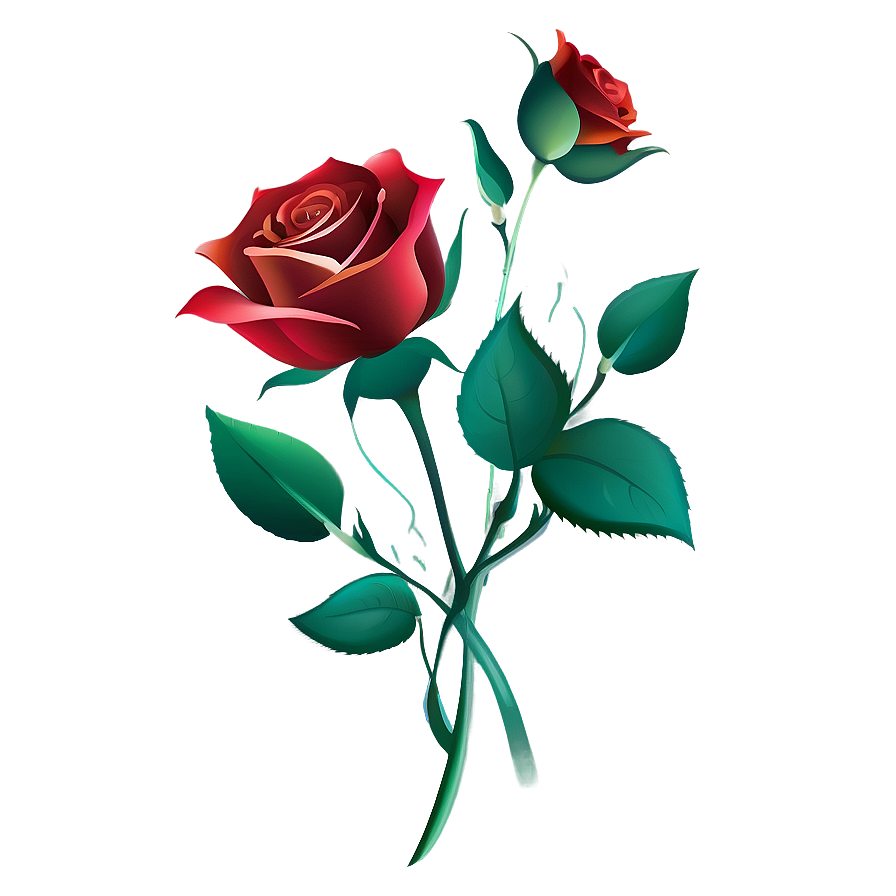 Abstract Rose Vector Creation Png Lsr PNG Image